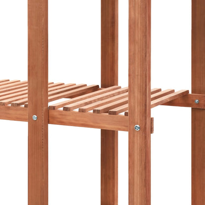 Piedistallo Per Piante In Legno Di Cedro 86X36X139 Cm