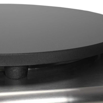 Piastra Elettrica Per Crepes Con Vassoio Estraibile 40 Cm 3000 W Nero