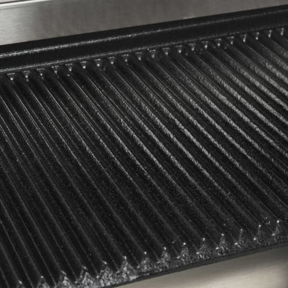 Doppia Griglia Per Panini Scanalata 3600 W 57X30,5X20 Cm