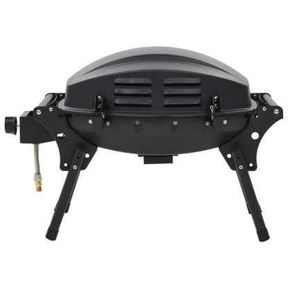 Barbecue E Griglia A Gas Portatile Con Fornello Nero