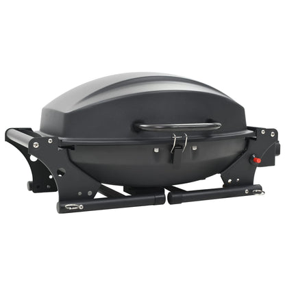 Barbecue E Griglia A Gas Portatile Con Fornello Nero