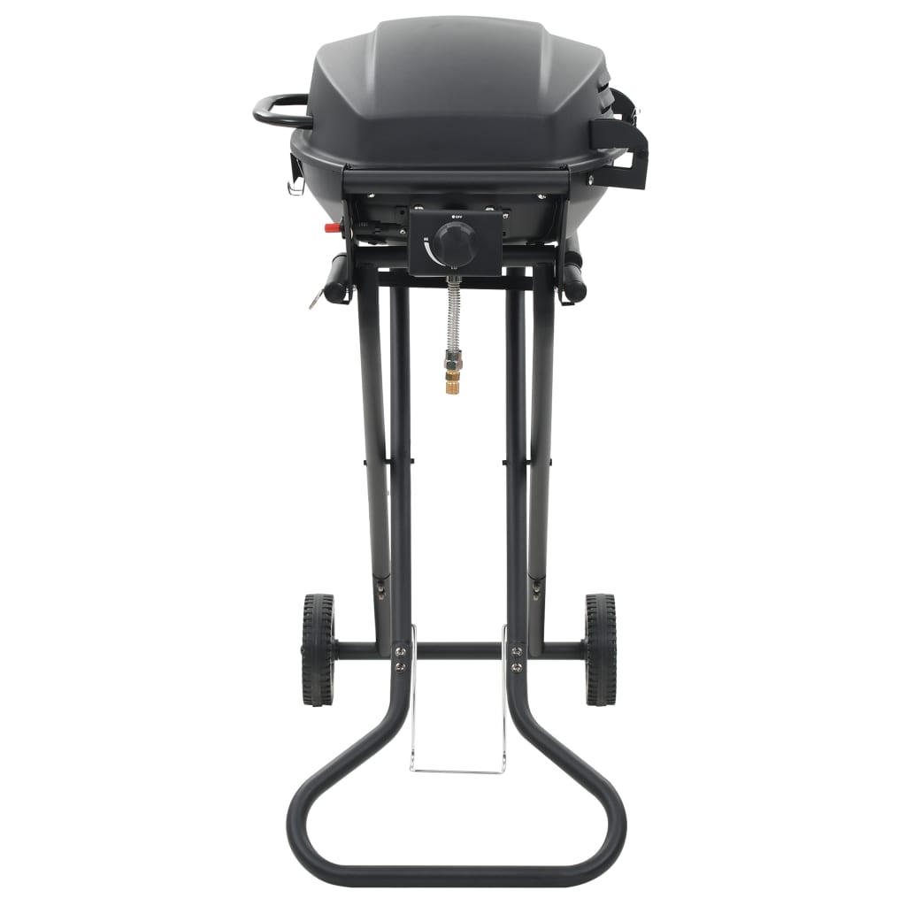 Barbecue E Griglia A Gas Portatile Con Fornello Nero