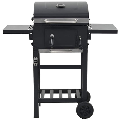 Barbecue A Carbonella Con Ripiano Inferiore Nero