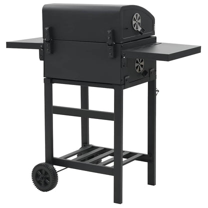 Barbecue A Carbonella Con Ripiano Inferiore Nero
