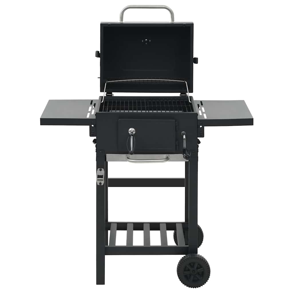 Barbecue A Carbonella Con Ripiano Inferiore Nero