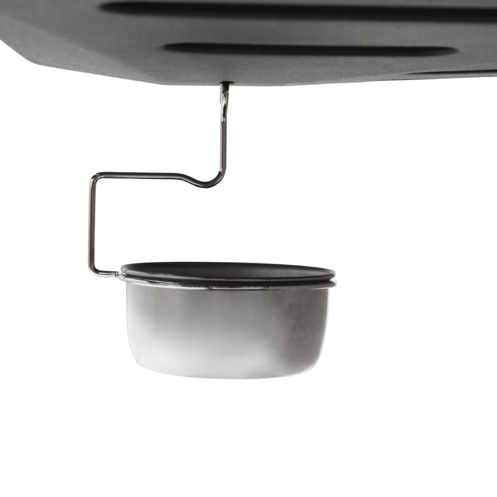Barbecue Griglia A Gas 6 Fornelli Acciaio Inossidabile Argento