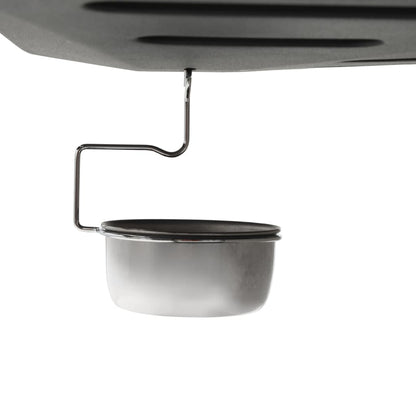 Barbecue Griglia A Gas 6 Fornelli Acciaio Inossidabile Argento