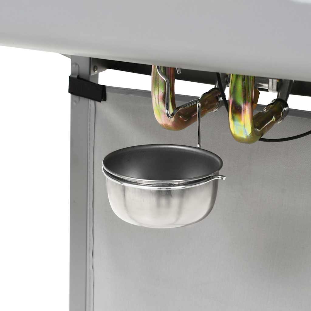 Barbecue A Gas Con Griglia 2 Fornelli Argento Acciaio Inox