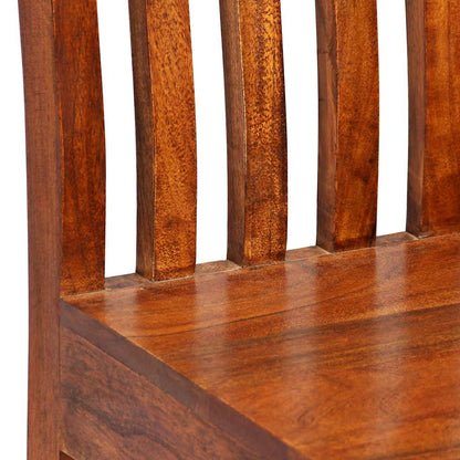 Sedie Da Pranzo 4 Pz In Legno Massello Moderne