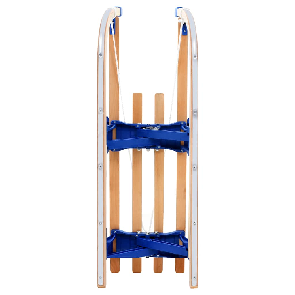 Slittino Pieghevole In Legno 110 Cm