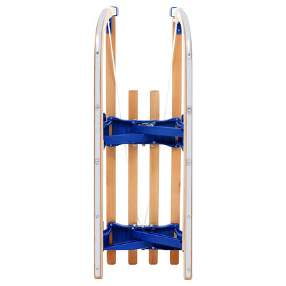 Slittino Pieghevole In Legno 110 Cm
