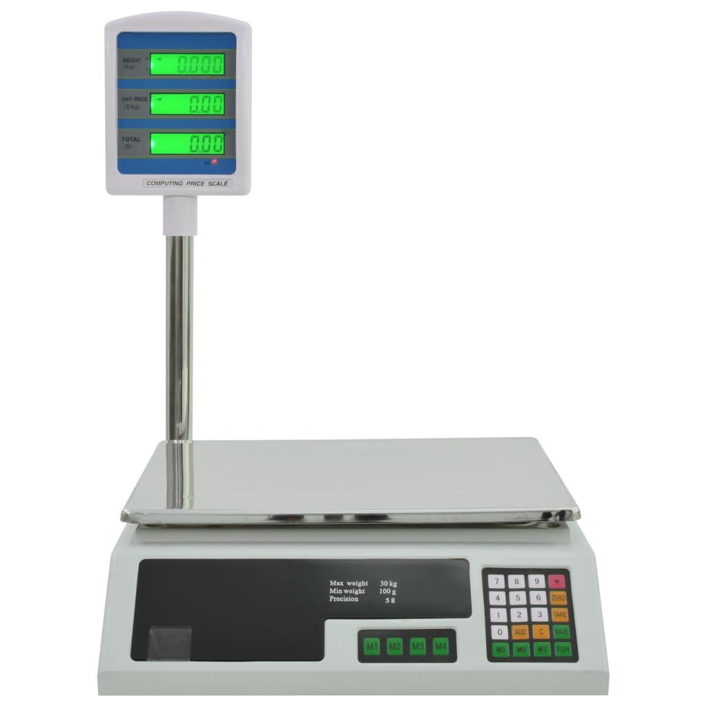 Bilancia Elettronica Pesapacchi Con Lcd 30 Kg