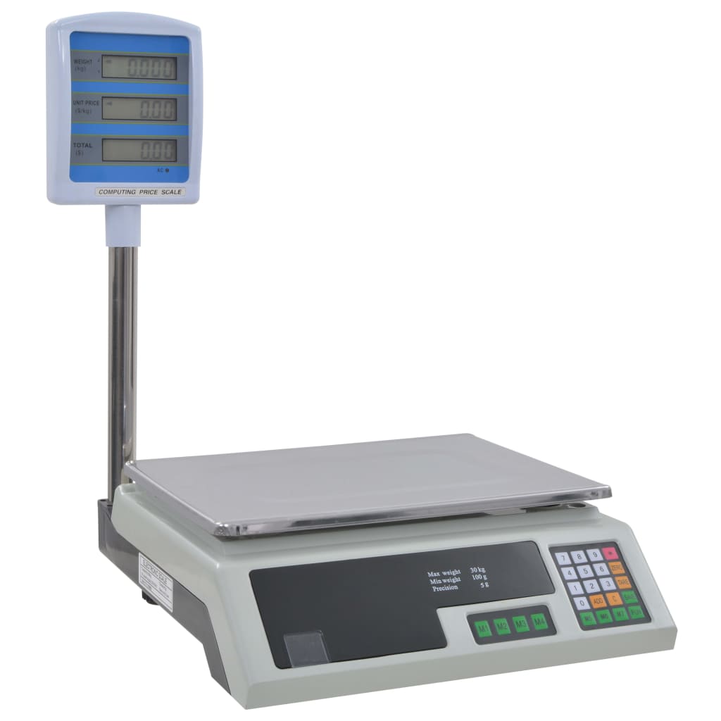 Bilancia Elettronica Pesapacchi Con Lcd 30 Kg