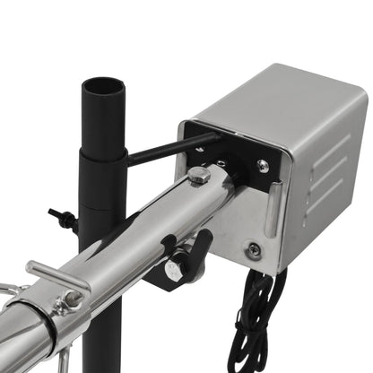 Griglia Barbecue Automatica Con Motore In Acciaio 207X45X81Cm