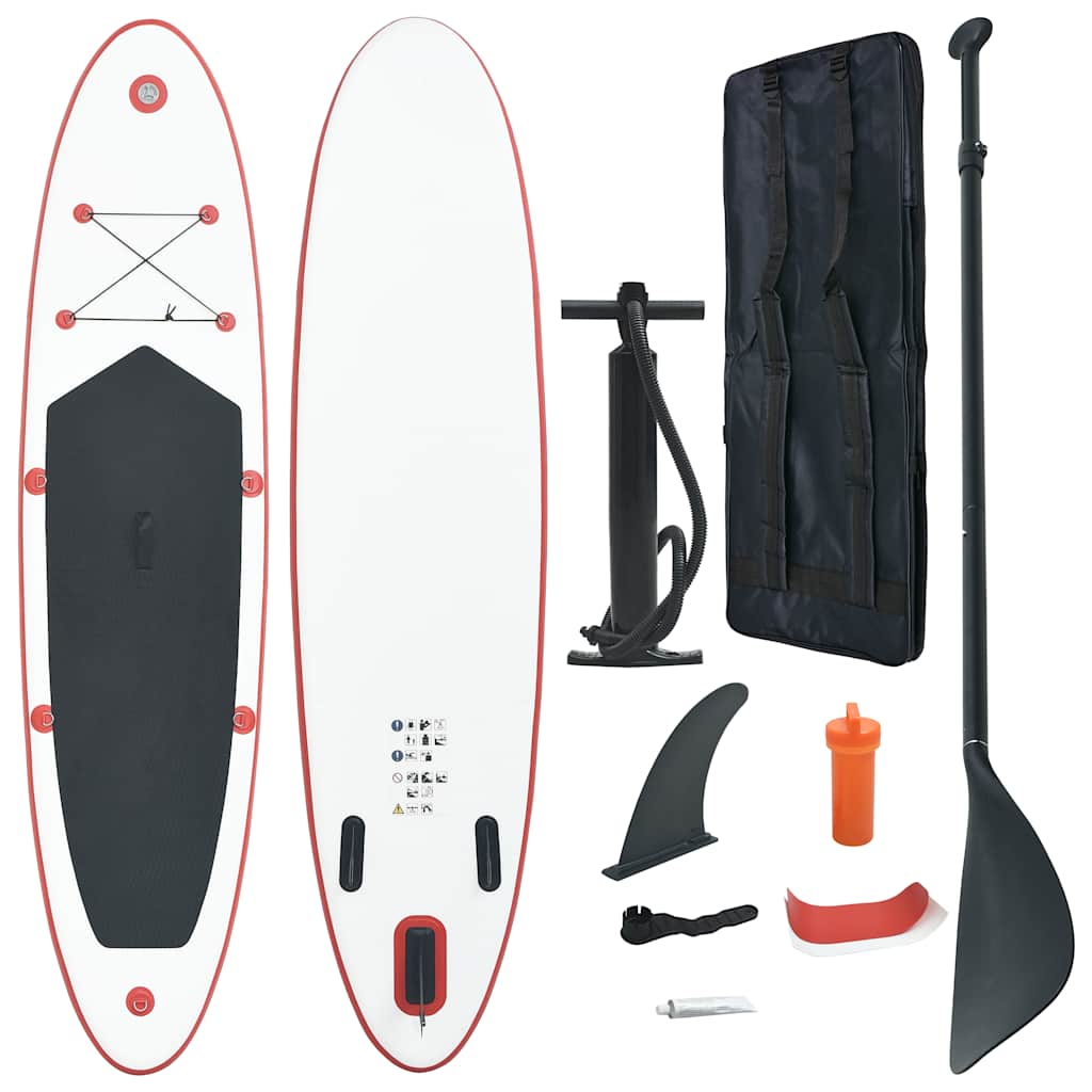 Set Tavola Gonfiabile Da Sup E Bianco