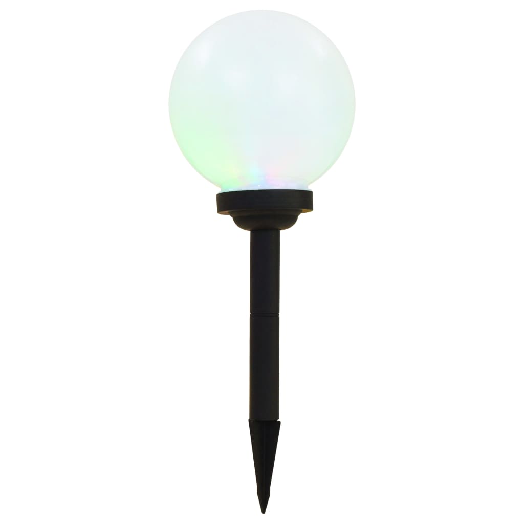 Lampade Solari Da Esterni Sferiche 3 Pz Led Rgb