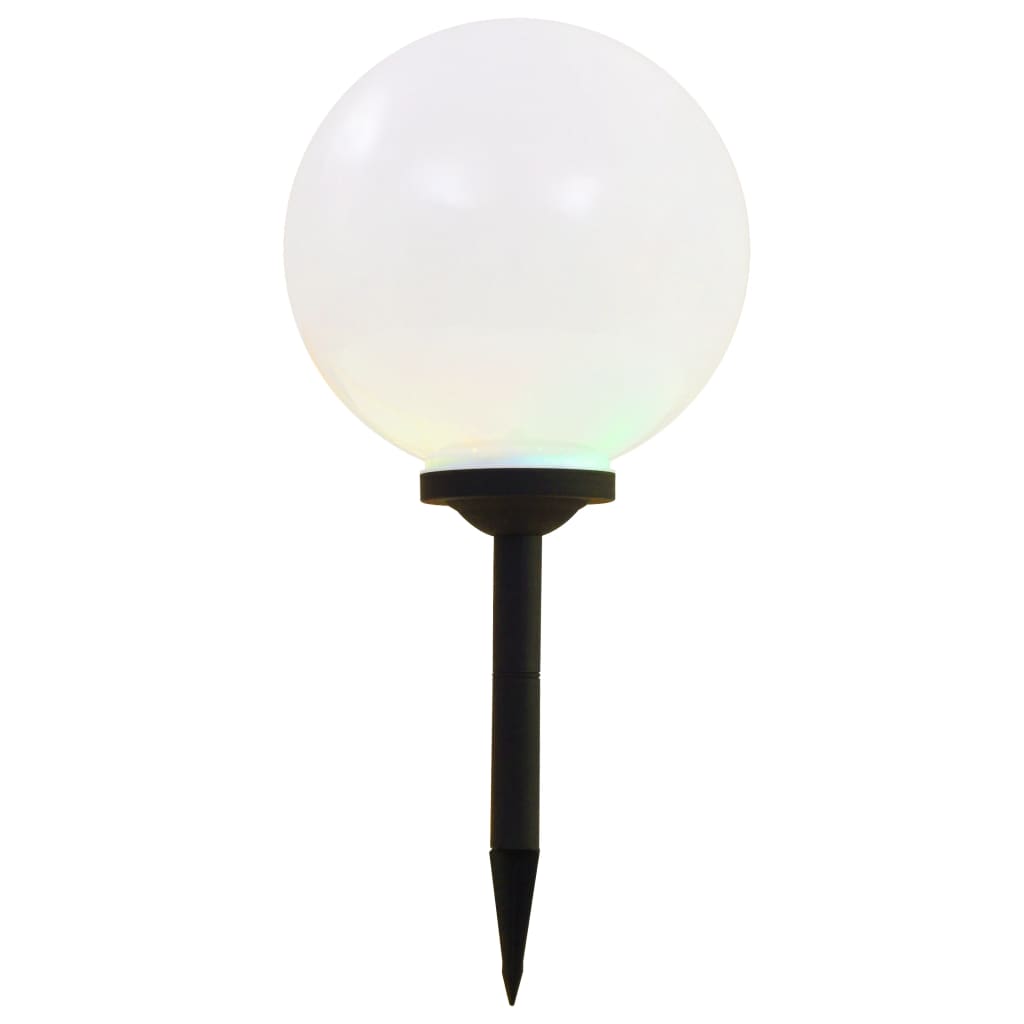 Lampade Solari Da Esterni Sferiche 2 Pz Led Rgb