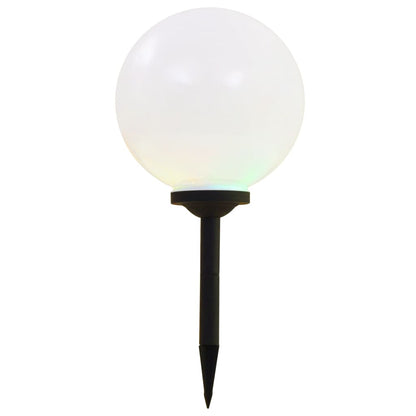 Lampade Solari Da Esterni Sferiche 2 Pz Led Rgb