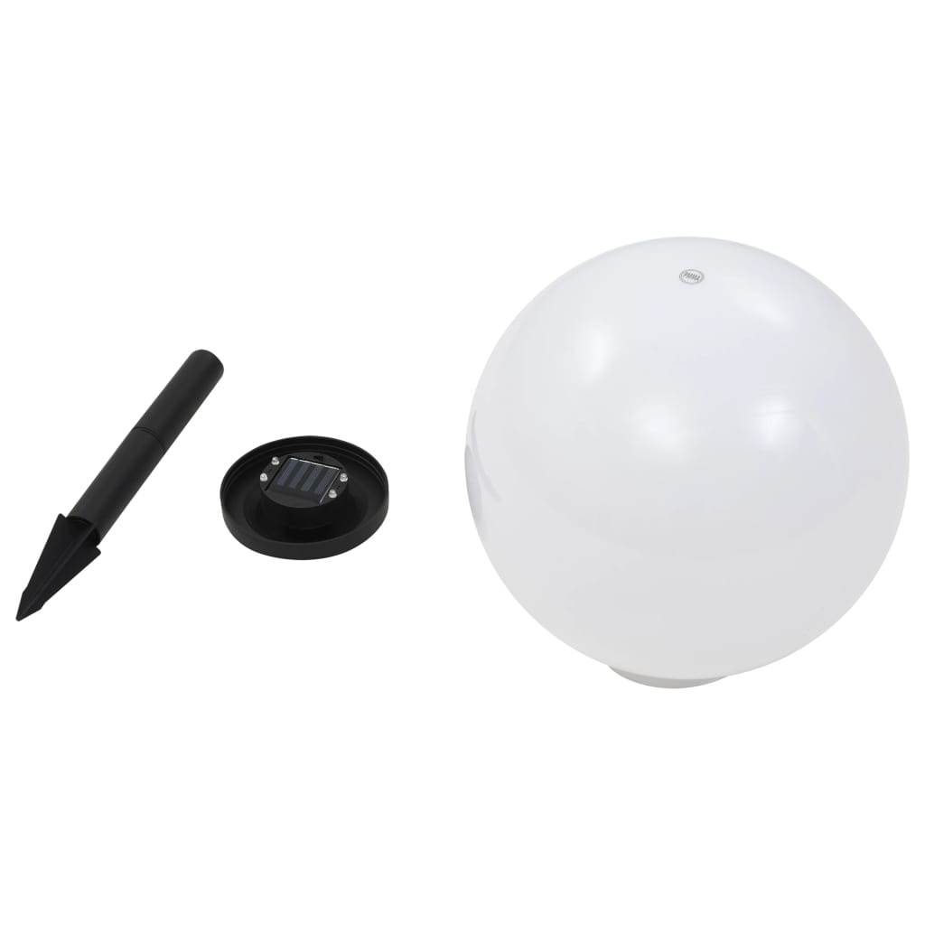 Lampade Solari Da Esterni Sferiche 2 Pz Led Rgb