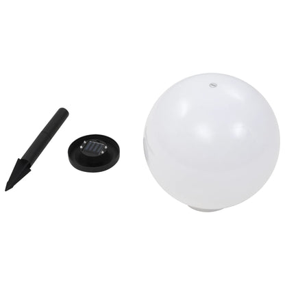 Lampade Solari Da Esterni Sferiche 2 Pz Led Rgb