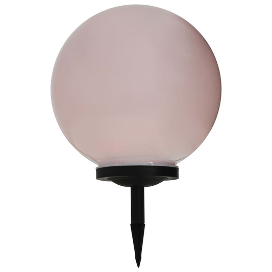 Lampada Solare Sferica Da Esterni A Led Rgb 40Cm