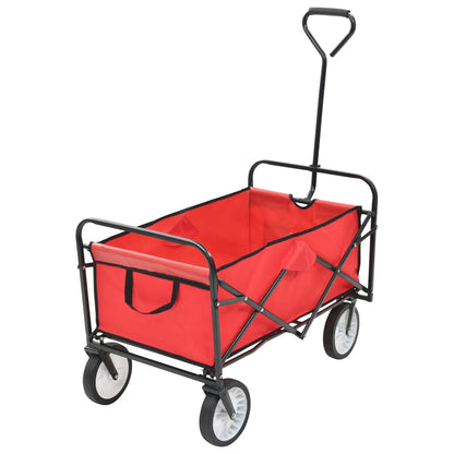 Carrello Pieghevole A Mano In Acciaio