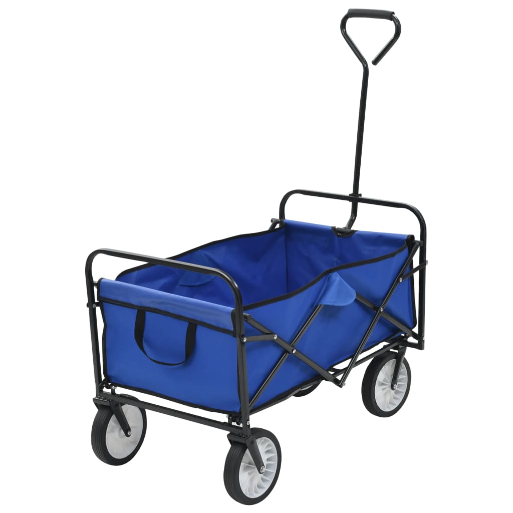Carrello Pieghevole A Mano In Acciaio