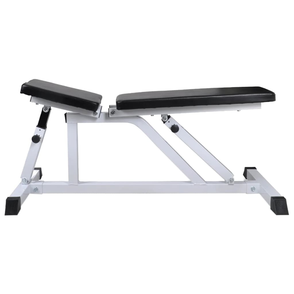 Panca Da Palestra Con Bilanciere E Set Di Manubri 60,5 Kg