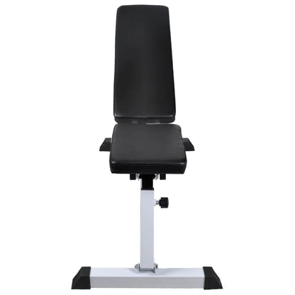 Panca Da Palestra Con Bilanciere E Set Di Manubri 60,5 Kg