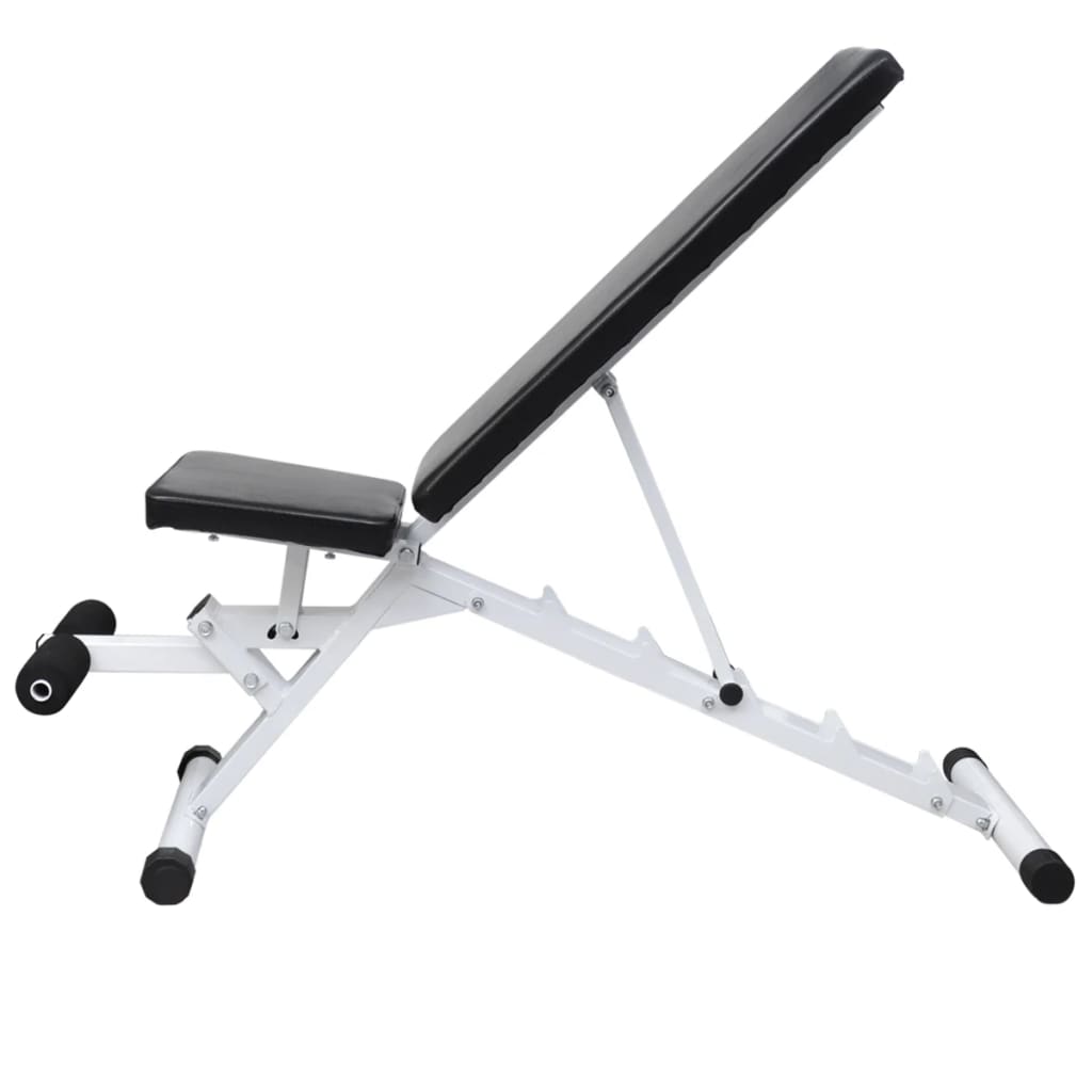 Panca Da Palestra Con Bilanciere E Set Di Manubri 60,5 Kg