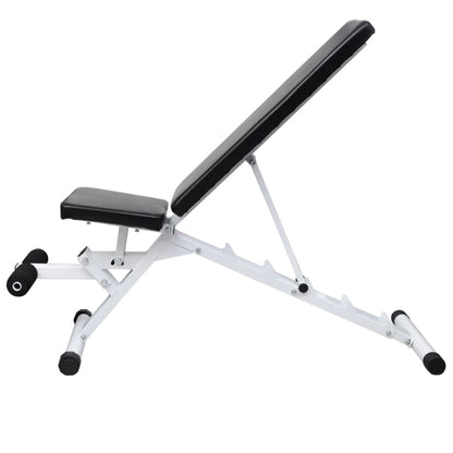 Panca Da Palestra Con Bilanciere E Set Di Manubri 60,5 Kg