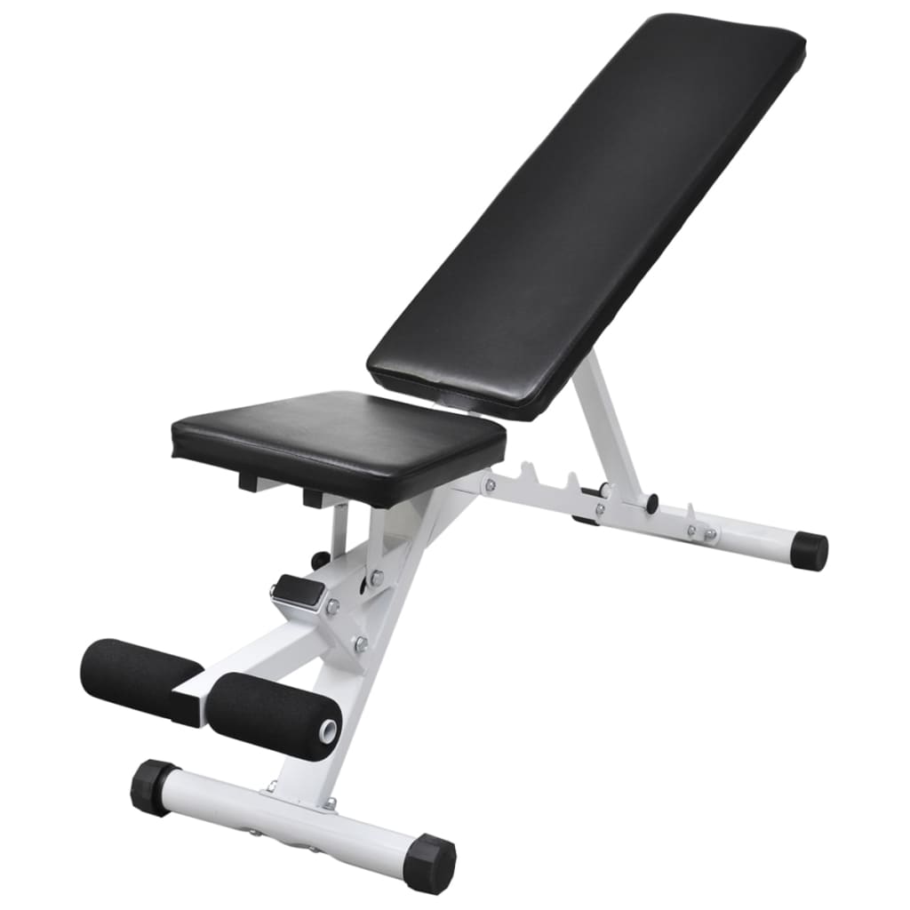 Panca Da Palestra Con Bilanciere E Set Di Manubri 60,5 Kg