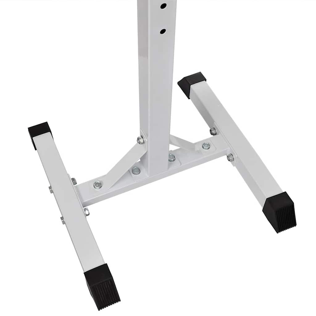 Stazione Per Squat Con Bilanciere E Set Di Manubri Da 60,5 Kg