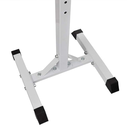 Stazione Per Squat Con Bilanciere E Set Di Manubri Da 60,5 Kg