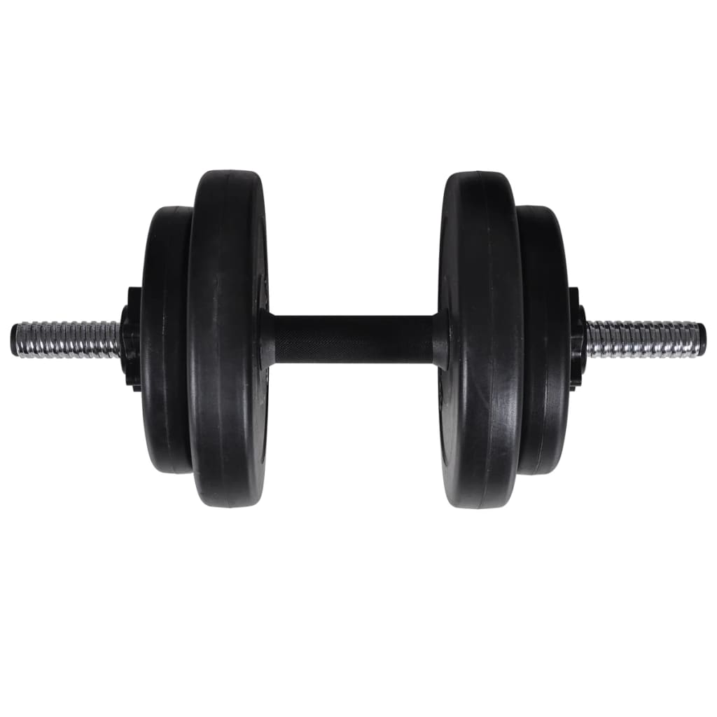 Stazione Per Squat Con Bilanciere E Set Di Manubri Da 60,5 Kg