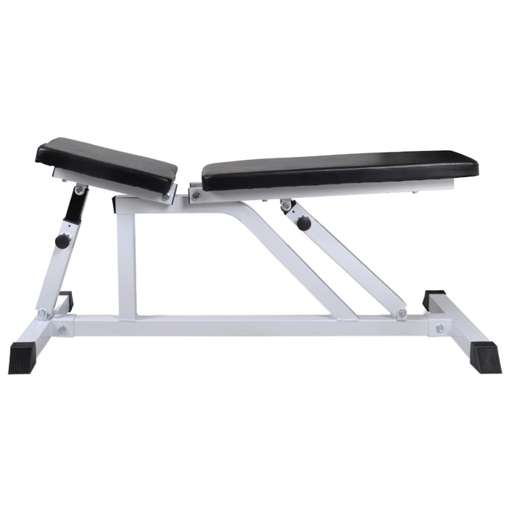 Panca Da Palestra Con Bilanciere E Set Di Manubri 30,5 Kg
