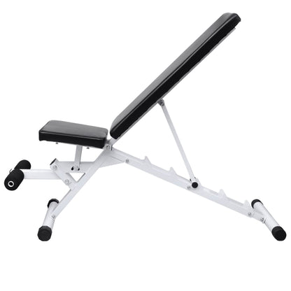 Panca Da Palestra Con Bilanciere E Set Di Manubri 30,5 Kg