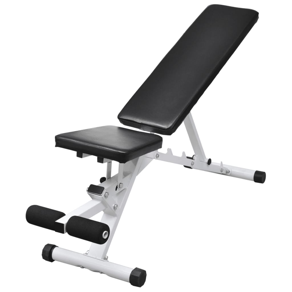 Panca Da Palestra Con Bilanciere E Set Di Manubri 30,5 Kg