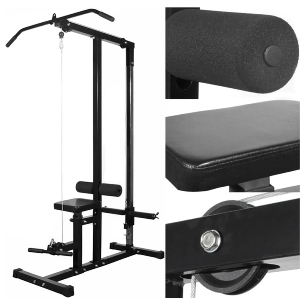 Macchina Multistazione Con Bilanciere E Set Di Manubri 60,5 Kg