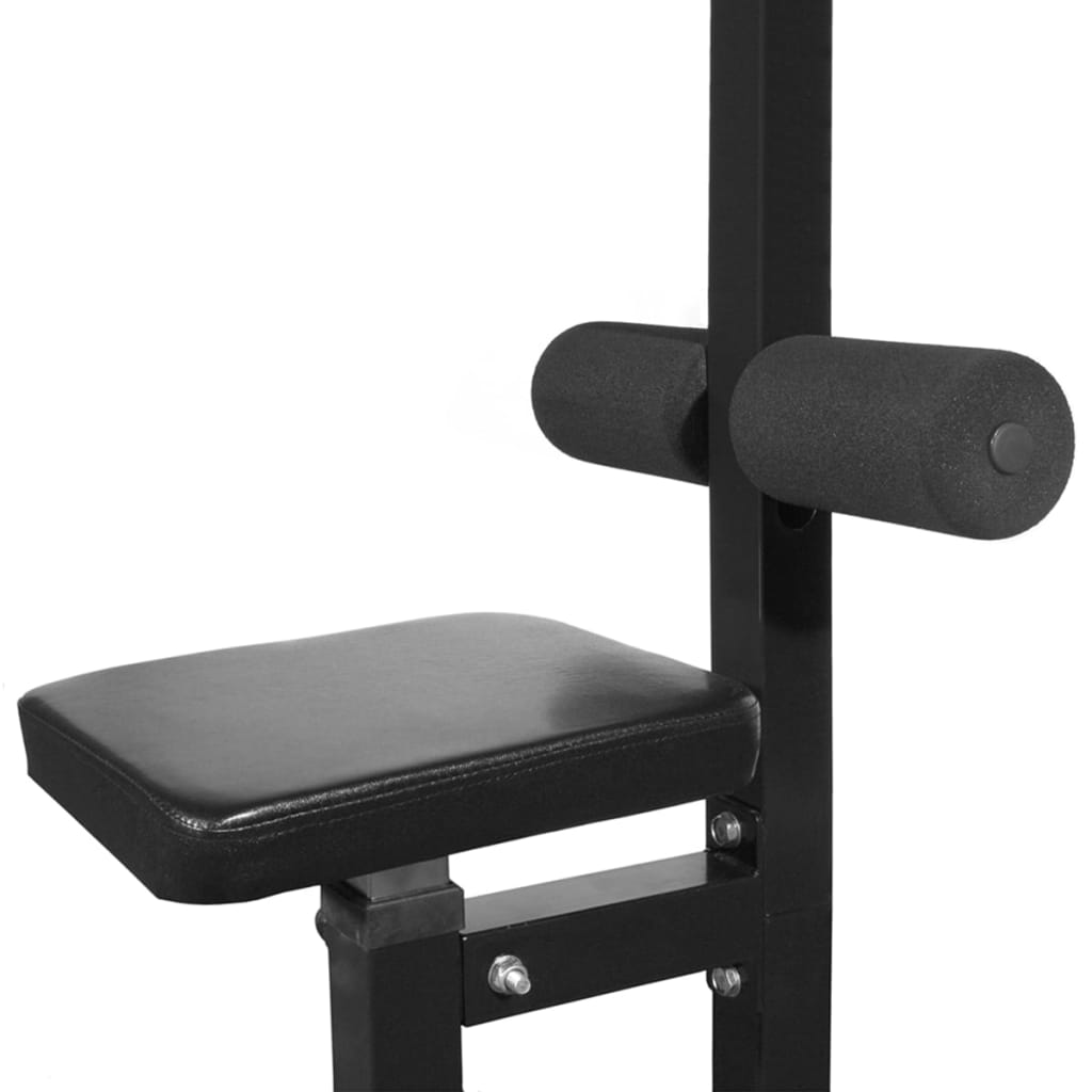 Macchina Multistazione Con Bilanciere E Set Di Manubri 60,5 Kg