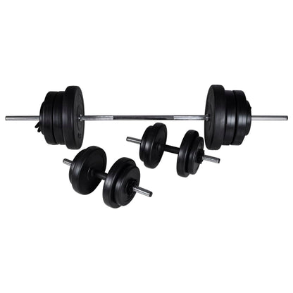 Macchina Multistazione Con Bilanciere E Set Di Manubri 60,5 Kg