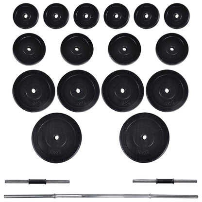 Macchina Multistazione Con Bilanciere E Set Di Manubri 60,5 Kg