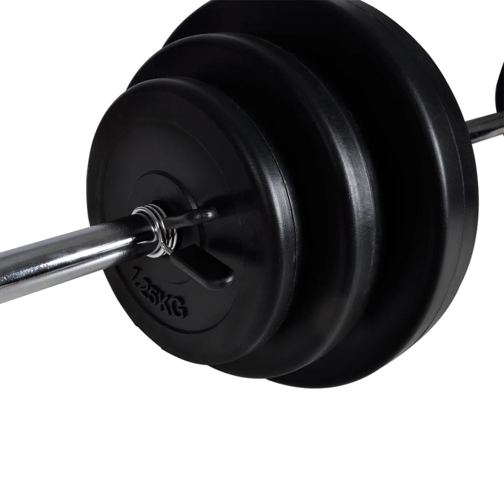 Macchina Da Parete Con Bilanciere E Set Manubri 30,5 Kg
