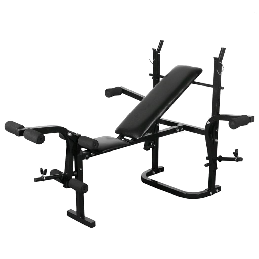 Panca Multifunzione Con Bilanciere E Set Di Manubri 60,5 Kg
