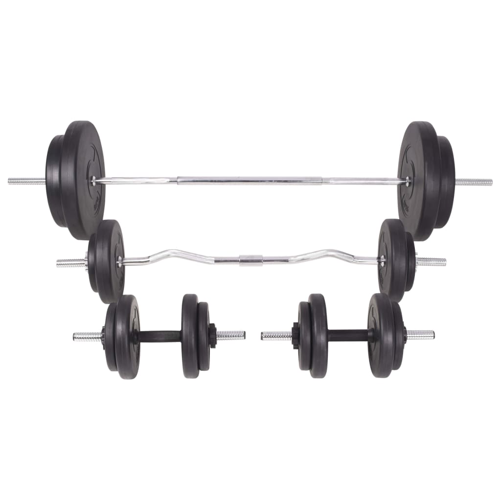 Panca Reclinabile Con Rack Bilanciere E Set Manubri