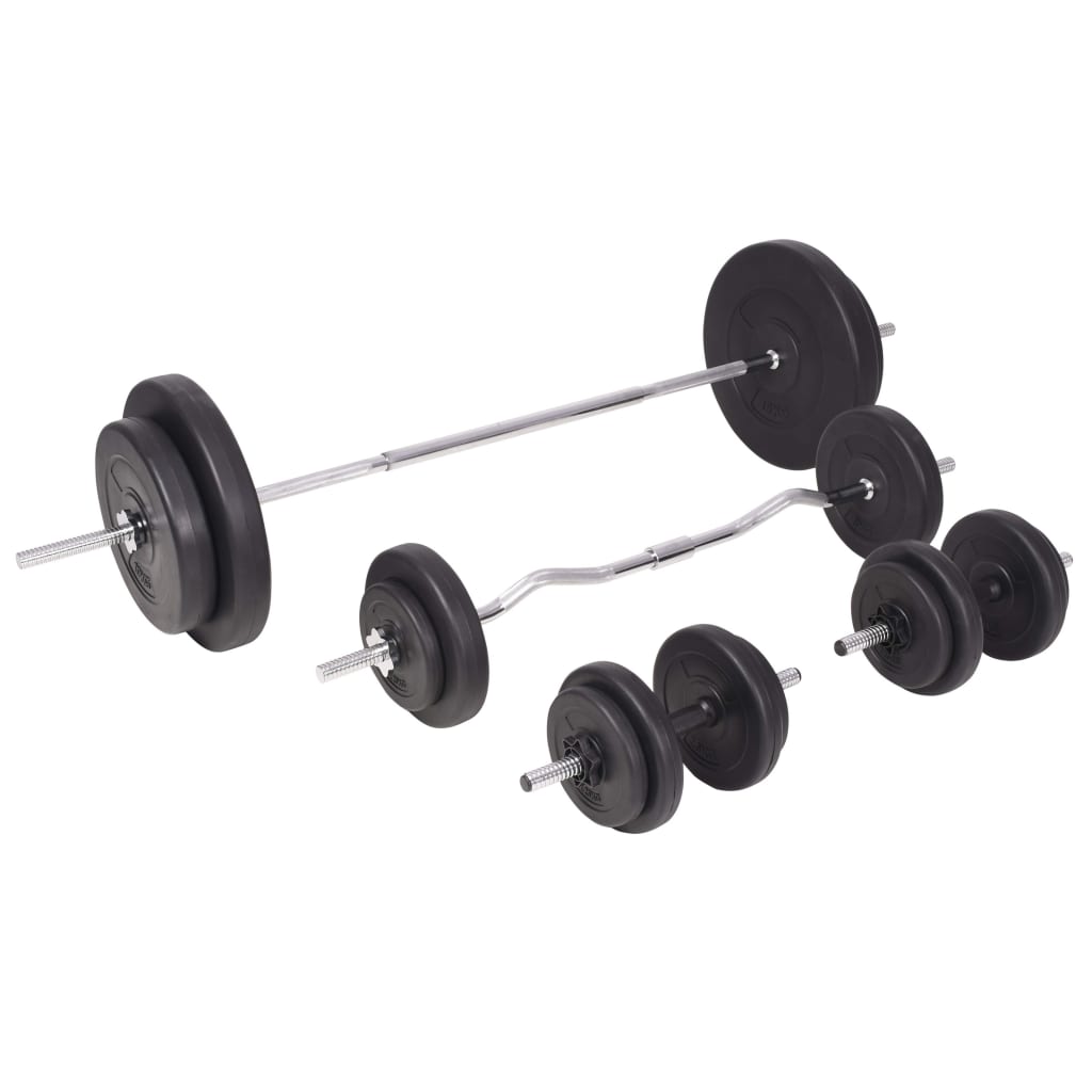 Panca Reclinabile Con Rack Bilanciere E Set Manubri