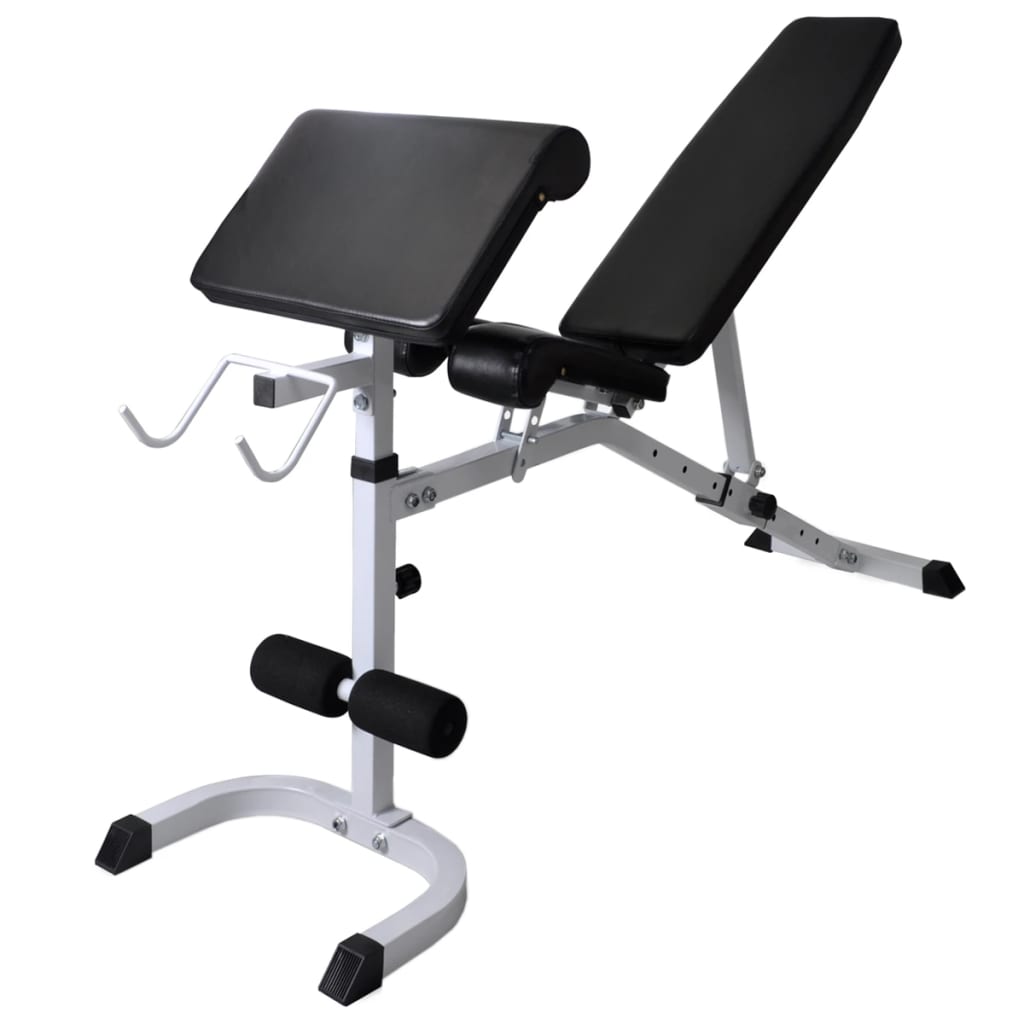 Panca Multifunzione Con Rack Bilanciere E Set Manubri