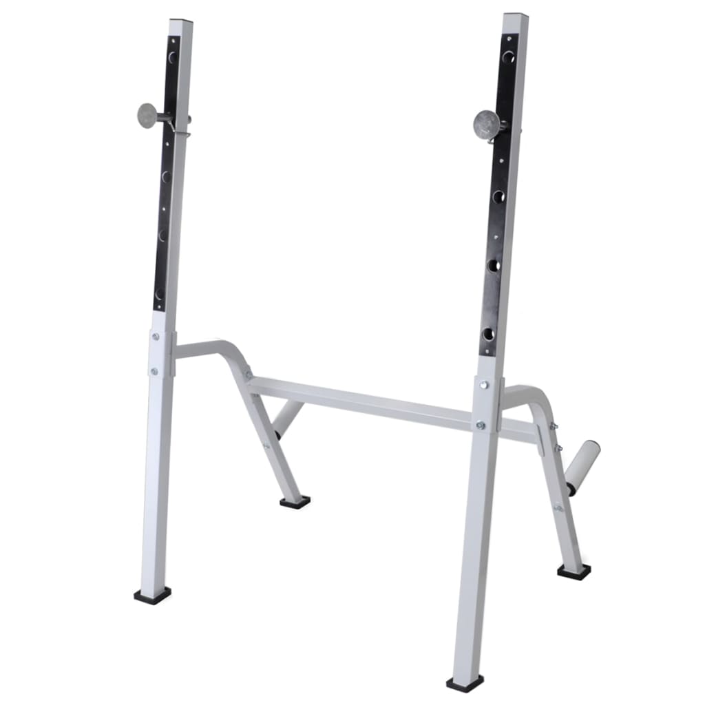 Panca Multifunzione Con Rack Bilanciere E Set Manubri