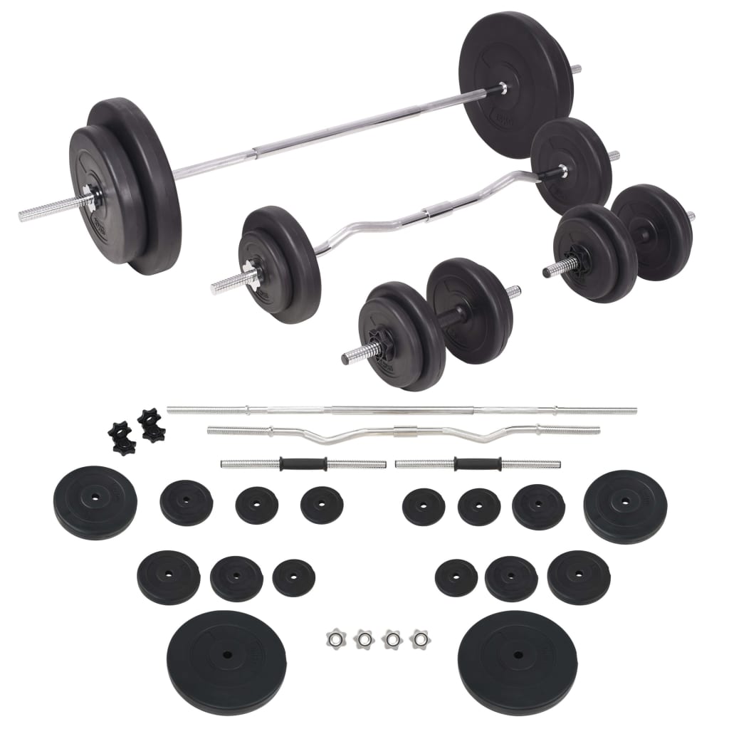 Panca Multifunzione Con Rack Bilanciere E Set Manubri