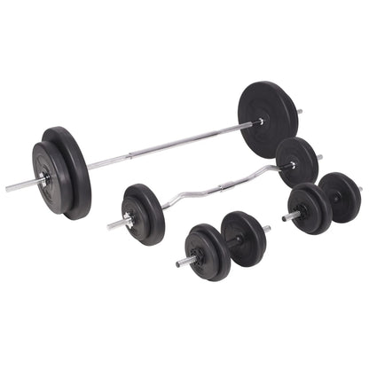 Panca Multifunzione Con Rack Bilanciere E Set Manubri